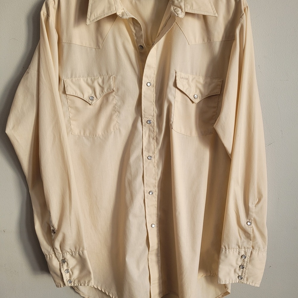 Vintage MWG Western Shirt W/ Pearl Snaps Size: XL/2XL‎